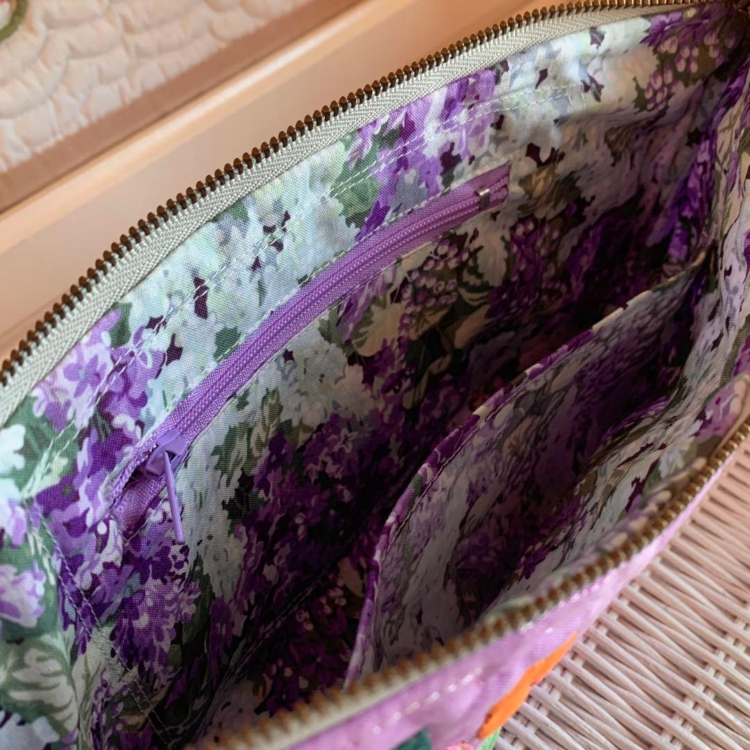 ハワイアンキルト　ポーチ　フラガール オーダー