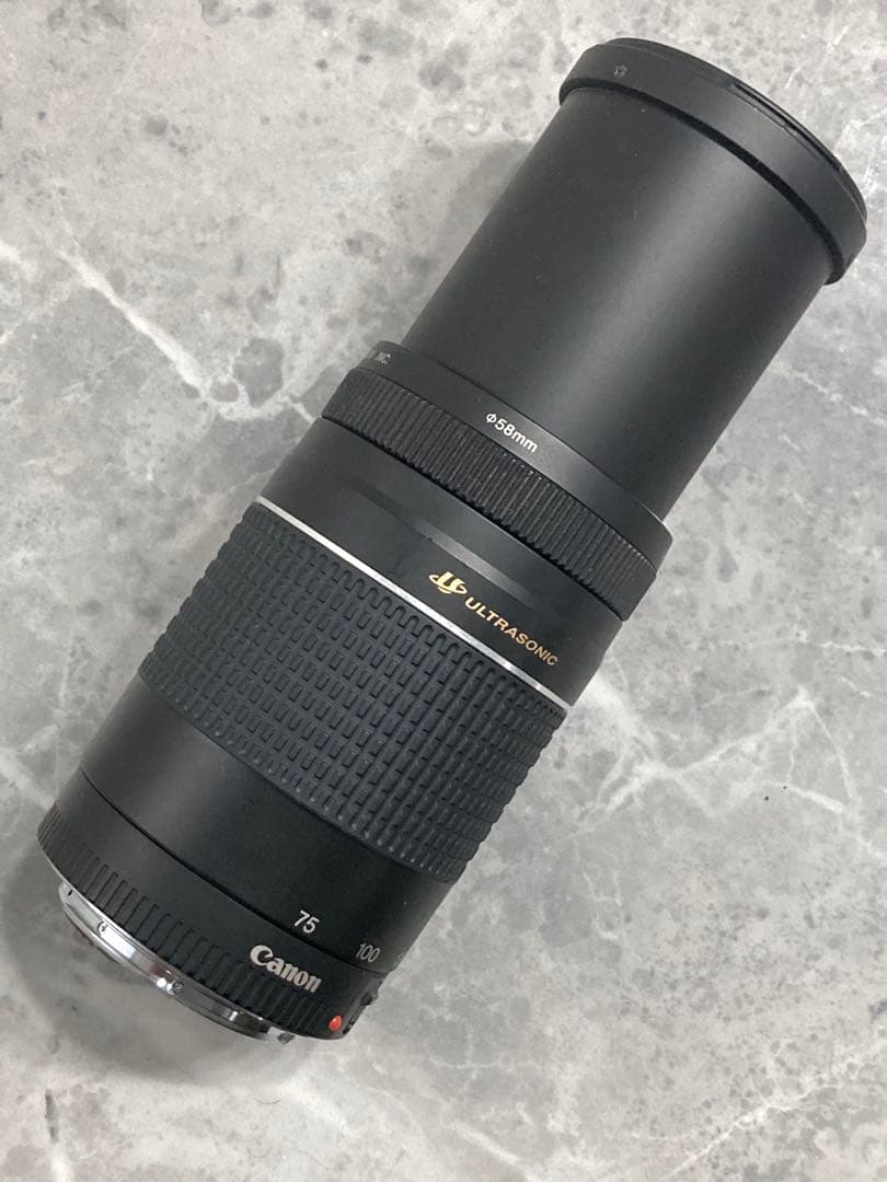⭐️完動品⭐️ Canon EF75-300mm & 28-80mmダブルレンズ