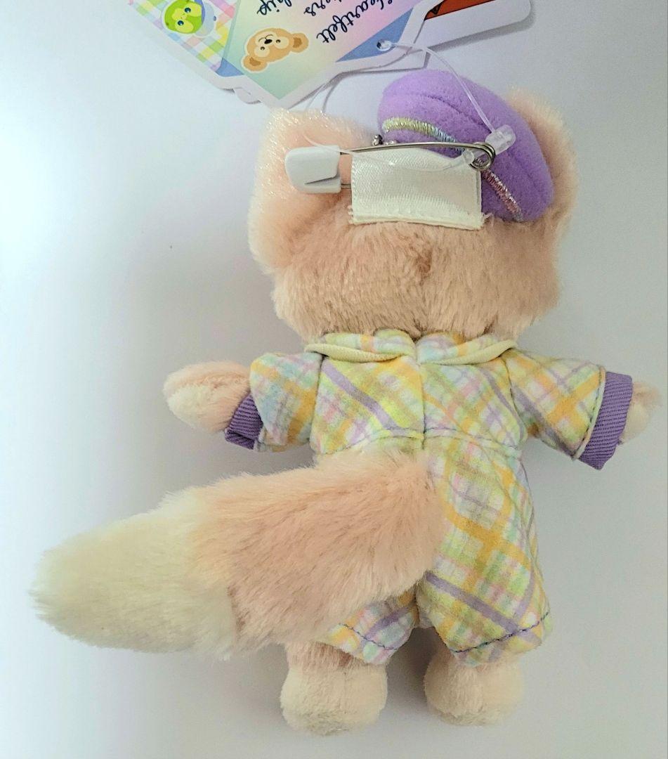 ぬいぐるみバッジ　７種　ダッフィーのハートフェルトレターズオブフレンドシップ