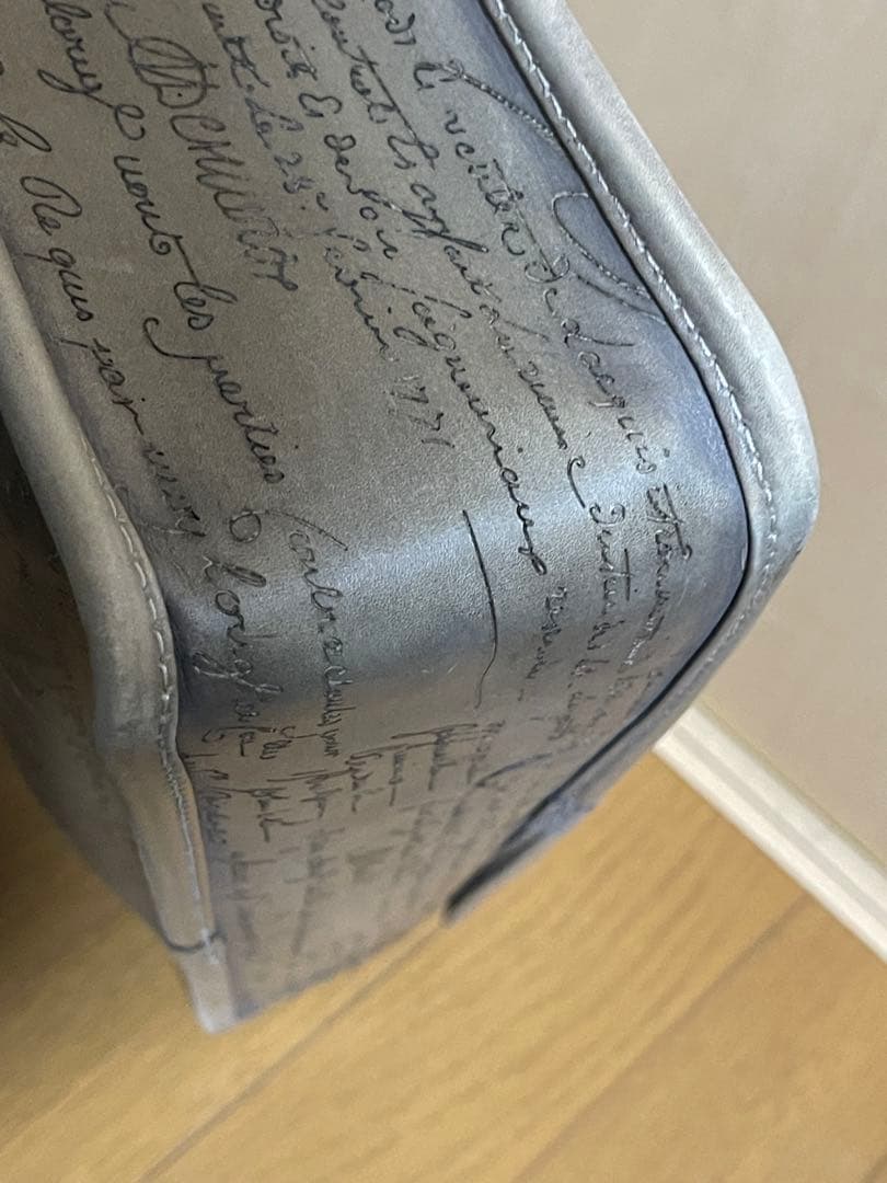 【稀少】ベルルッティ アンジュール カリグラフィースクリットレザー パティーヌ
