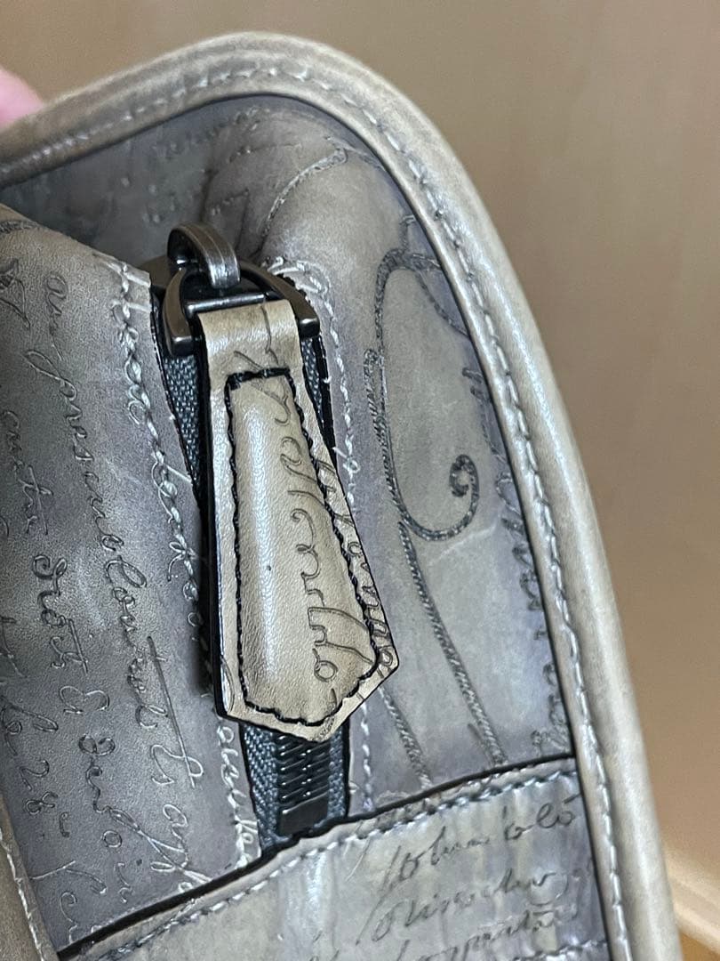 【稀少】ベルルッティ アンジュール カリグラフィースクリットレザー パティーヌ