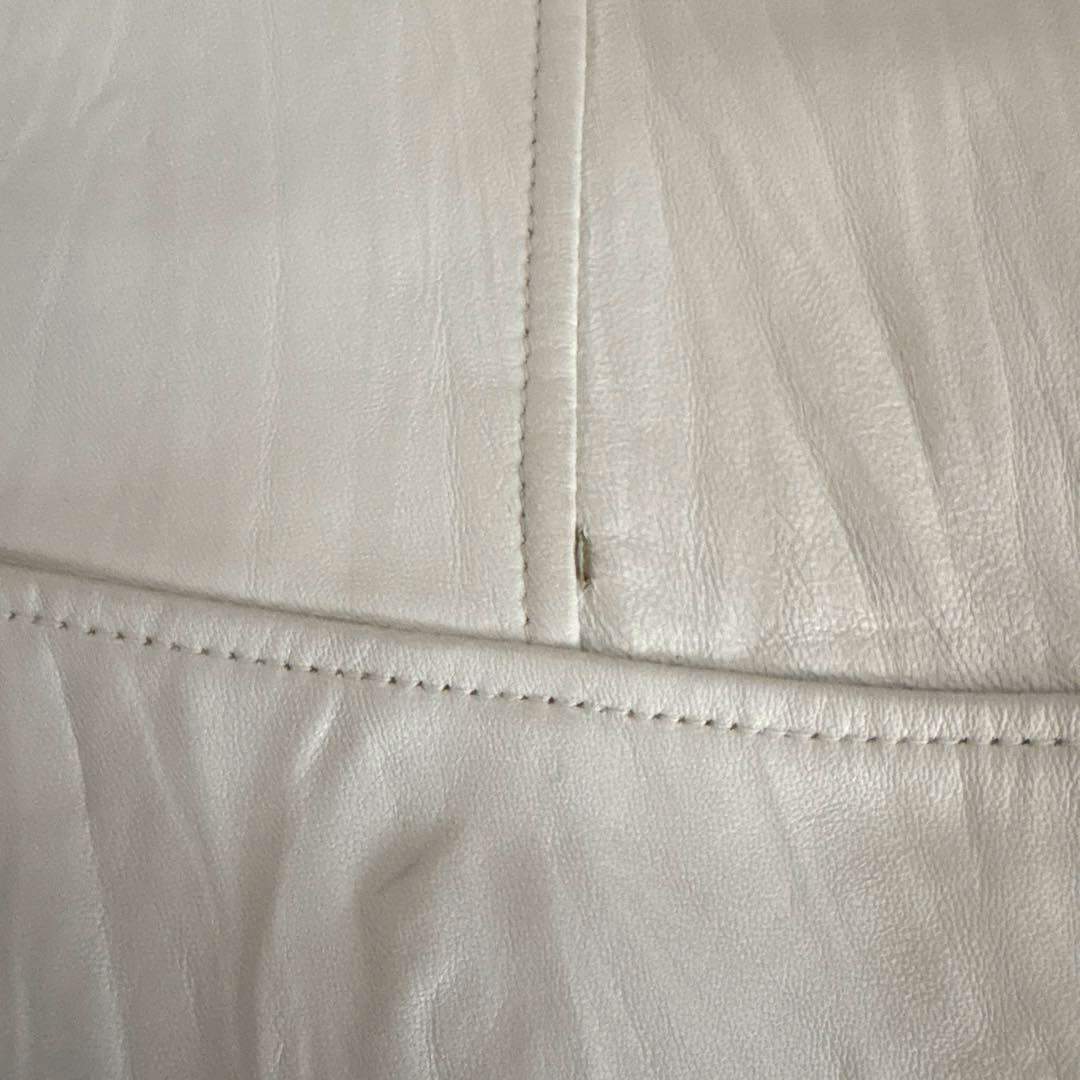 【希少✨】オールド ユニクロ 本革 ラムレザー シングルライダース ジャケット