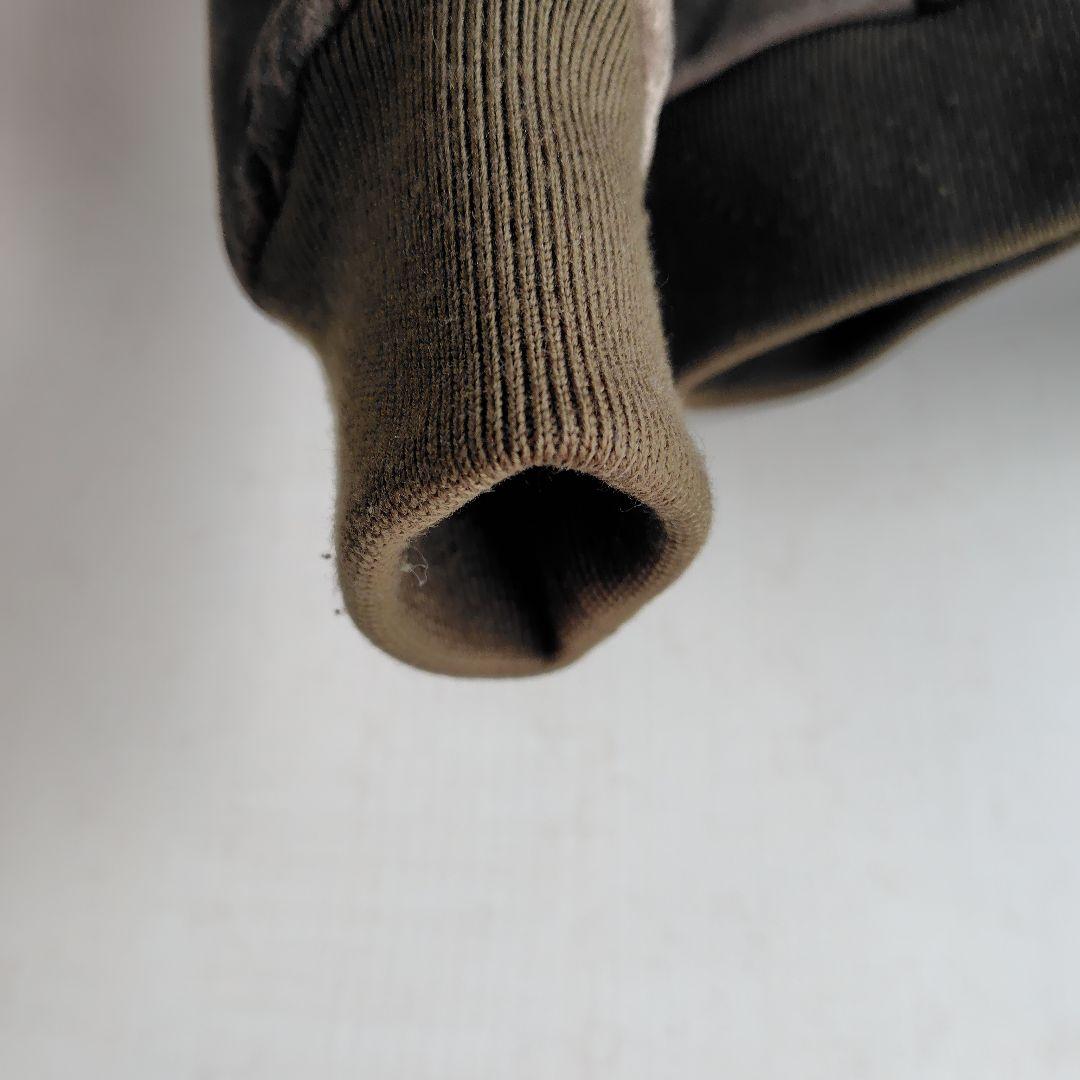 Papas 豚革ボア付きフライトジャケット　サイズＭ