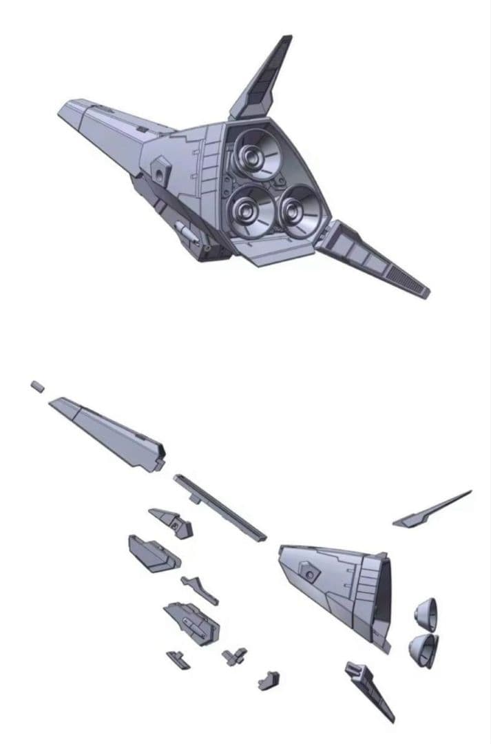ヘイズル　フルドド　ケルデルク・ホイスト　改造パーツ メッサーラ高機動ブースター