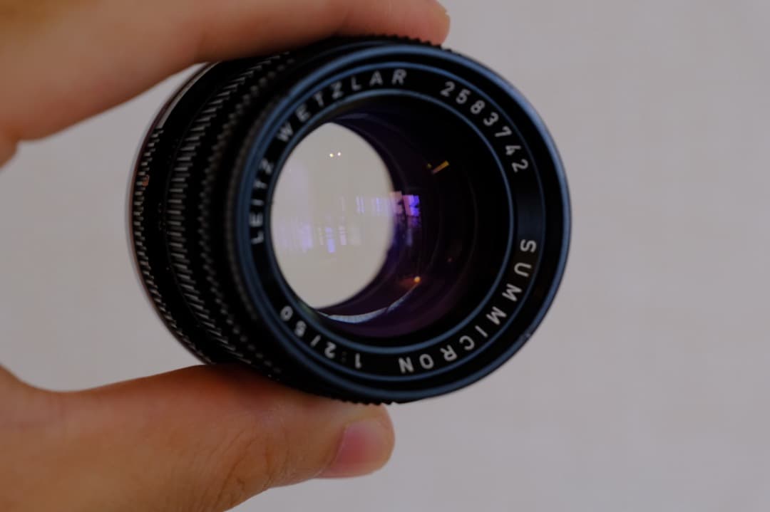 ズミクロン Summicron M50mm F2 2nd