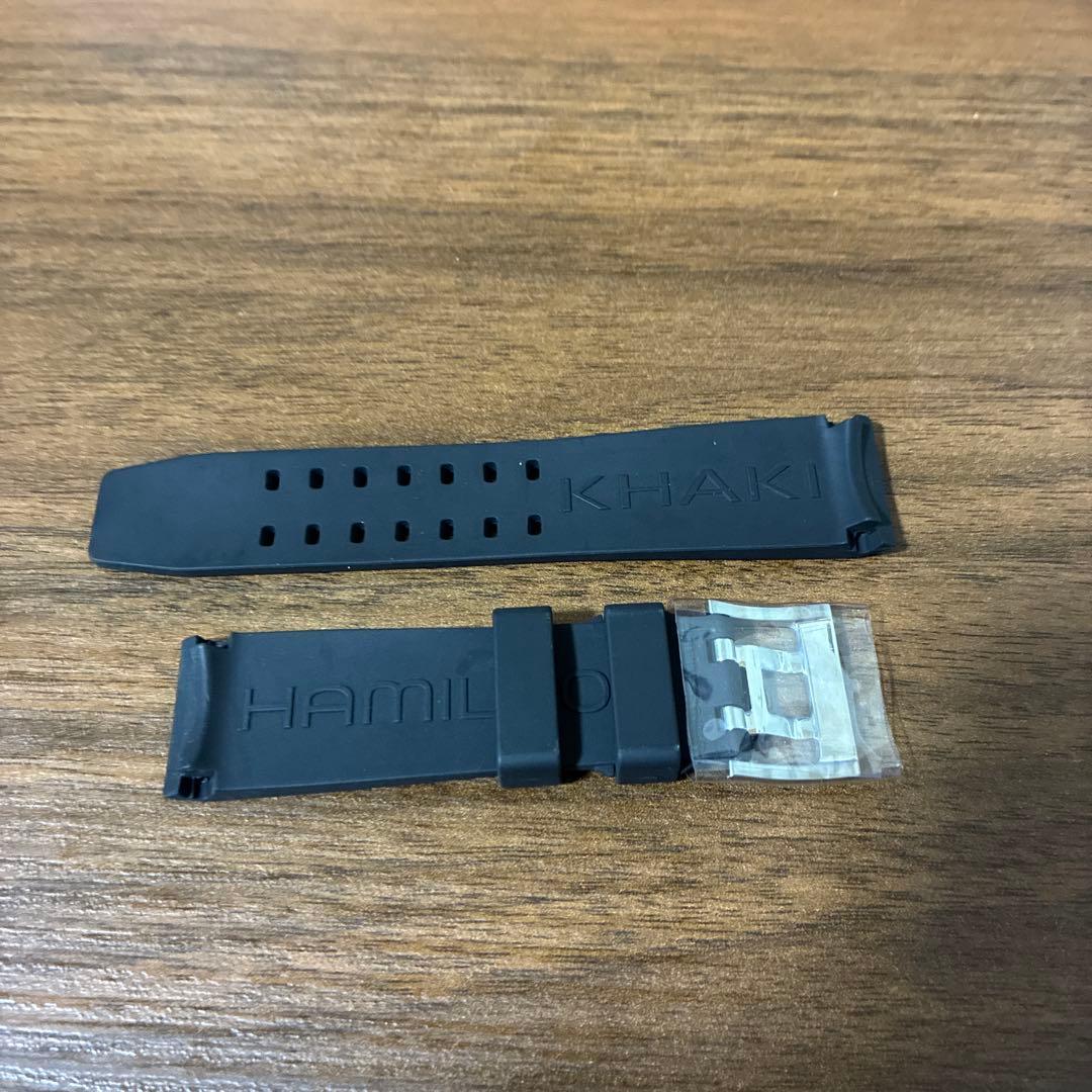 ハミルトン純正バンド ベルト品番　H600785106 バネ棒と工具付き