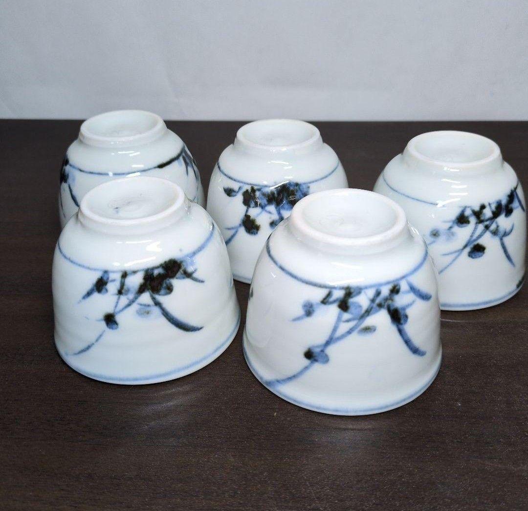 広永窯(坪島土平) 食器セット＆在銘 呉須赤絵 カップ＆ソーサー 4客セット