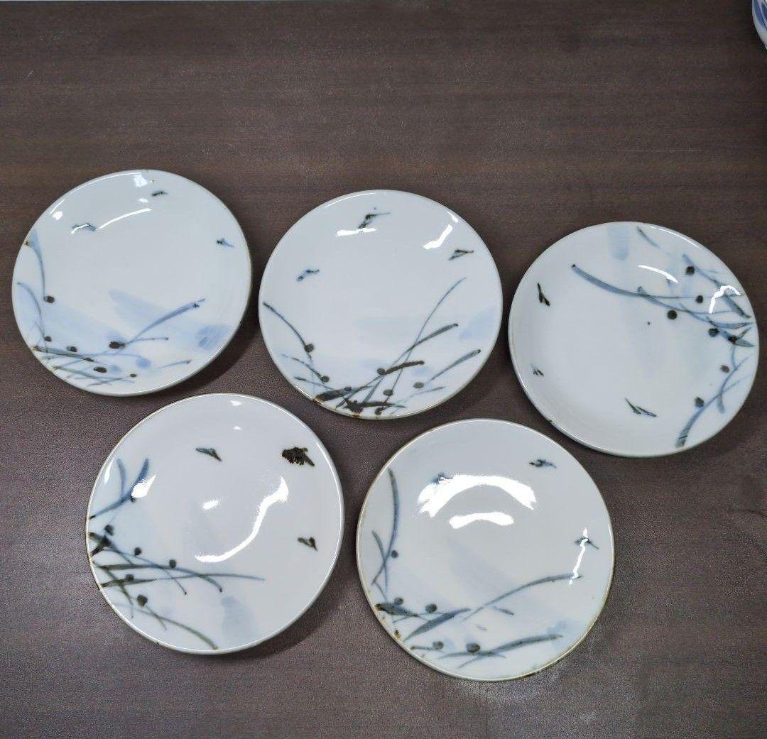 広永窯(坪島土平) 食器セット＆在銘 呉須赤絵 カップ＆ソーサー 4客セット