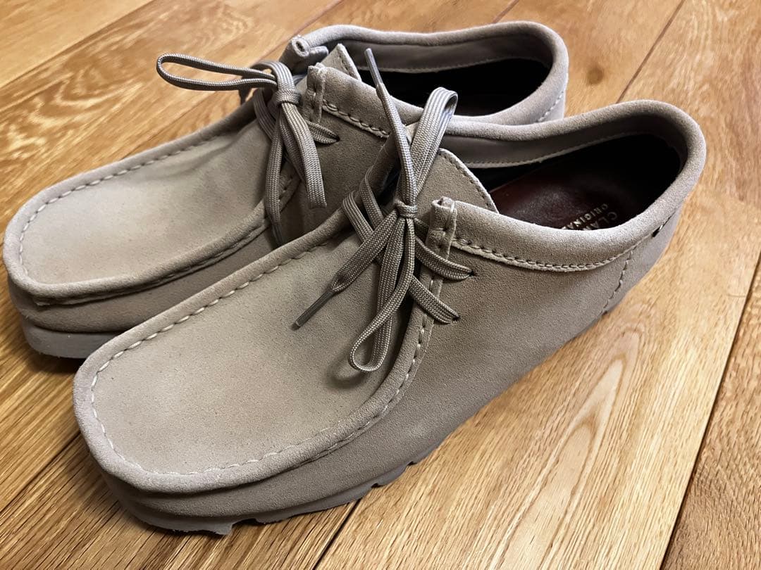 クラークス　ワラビー　ビームス　UK7.5