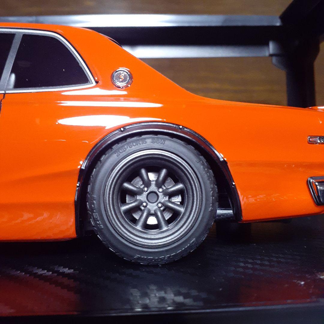 イグニッションモデル　ハコスカGT-R 1/18レッド。ig0770