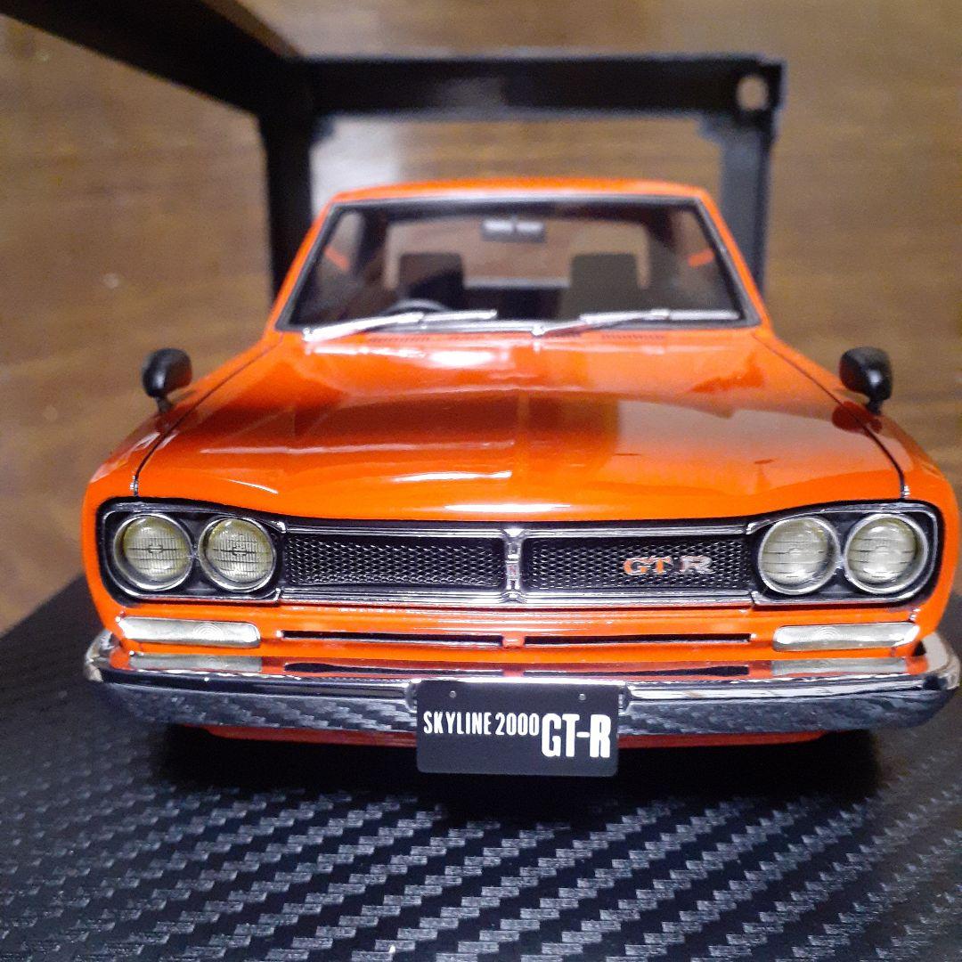 イグニッションモデル　ハコスカGT-R 1/18レッド。ig0770