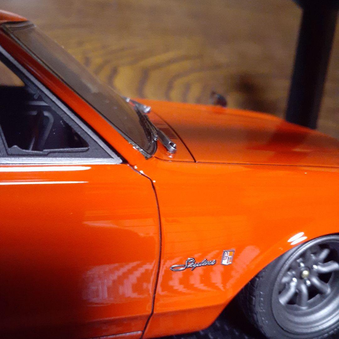 イグニッションモデル　ハコスカGT-R 1/18レッド。ig0770