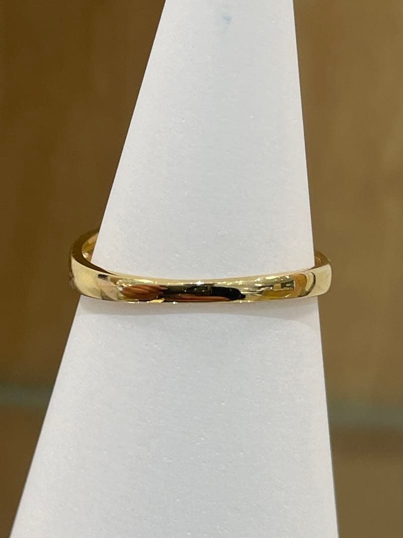 【新品】K18ダイヤモンド0.30ctリング＋サイズ直し