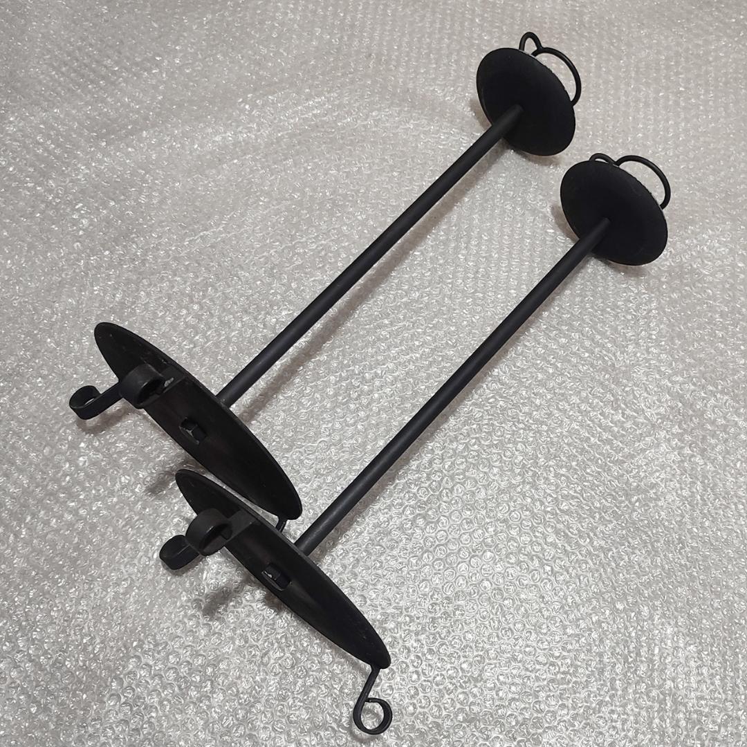 アンティーク 燭台 鉄製 骨董