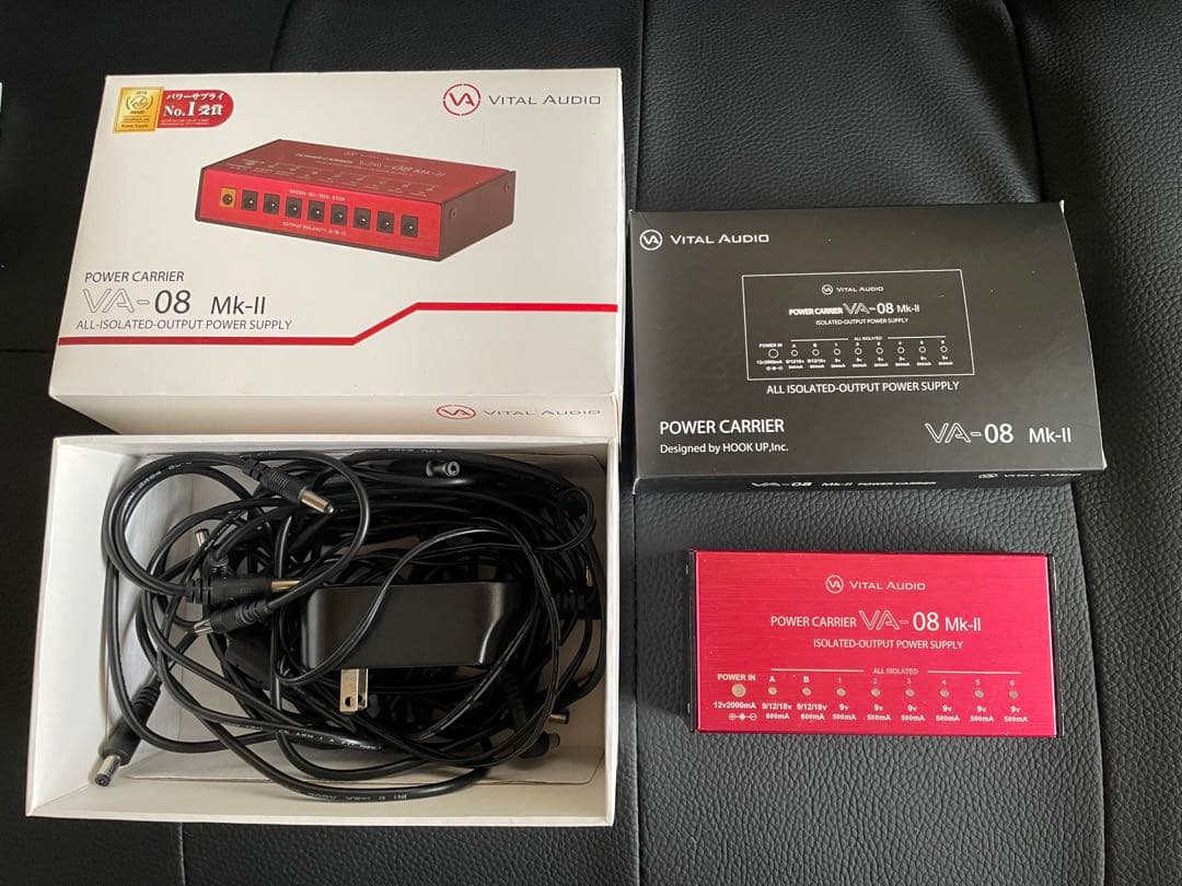VA-08 Mk-II アイソレーテッド電源供給装置　ギター　パワーサプライ