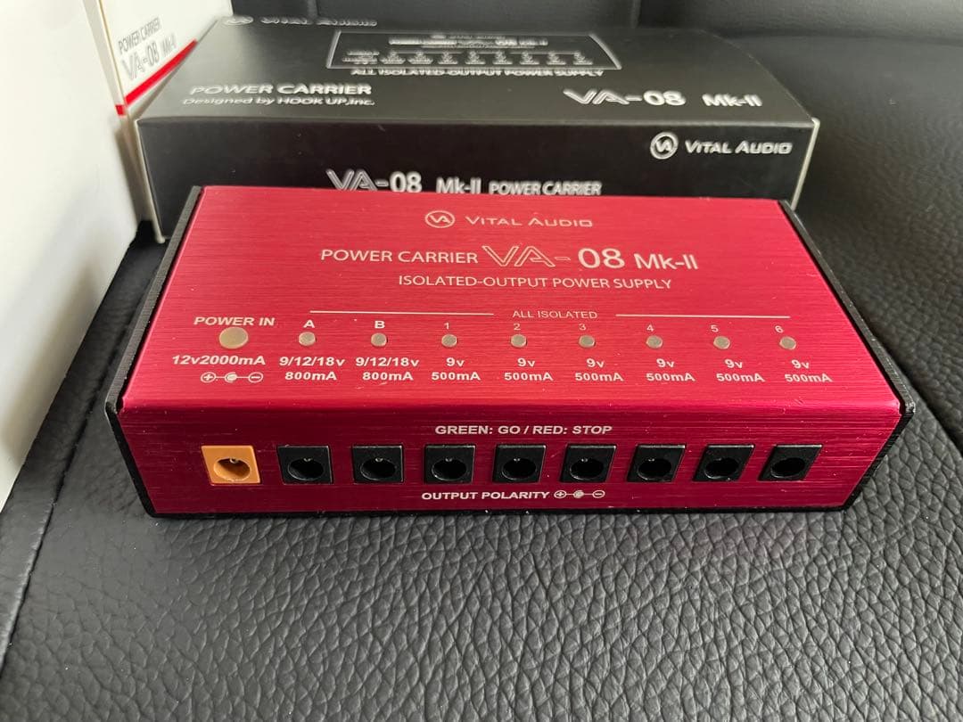 VA-08 Mk-II アイソレーテッド電源供給装置　ギター　パワーサプライ