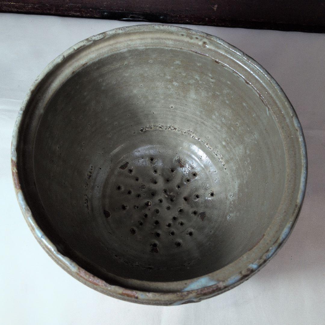 津軽の古い焼き物　悪戸焼　湯通し　紅葉の図