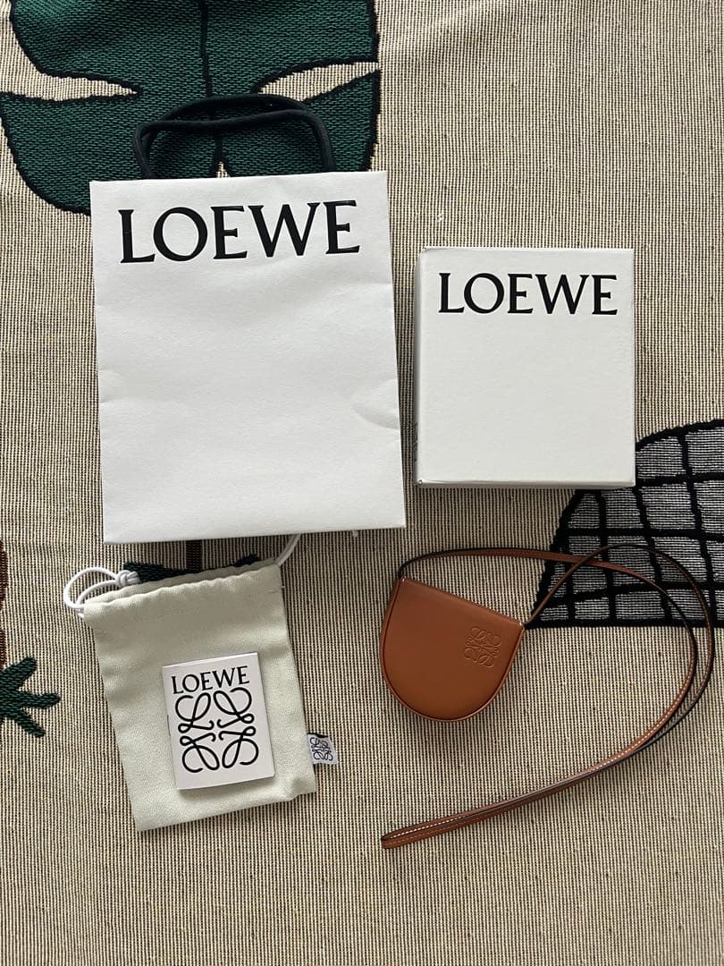 ロエベ　ヒール　ミニ　ポーチ　ポシェット