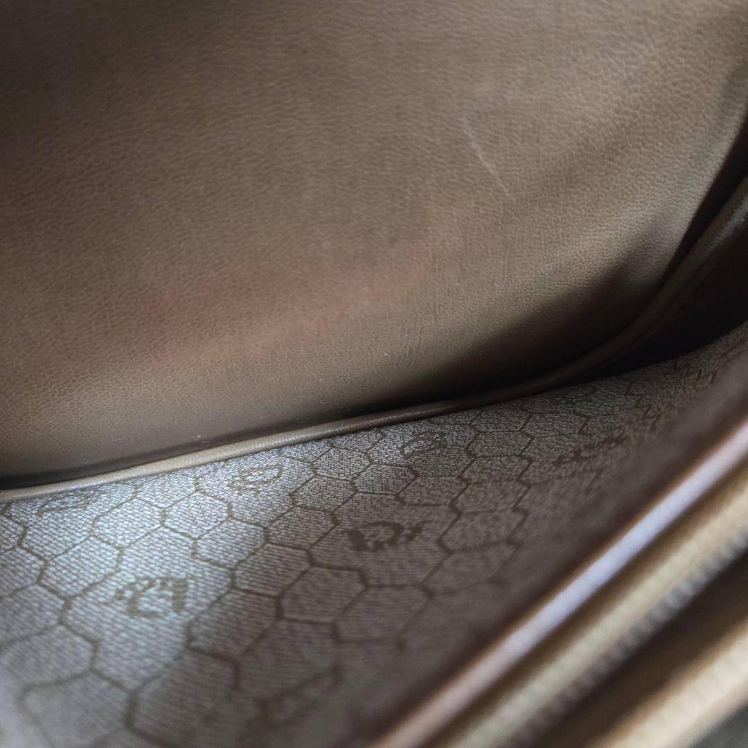 極美品 Christian Dior ショルダーバッグ ハニカムトロッター