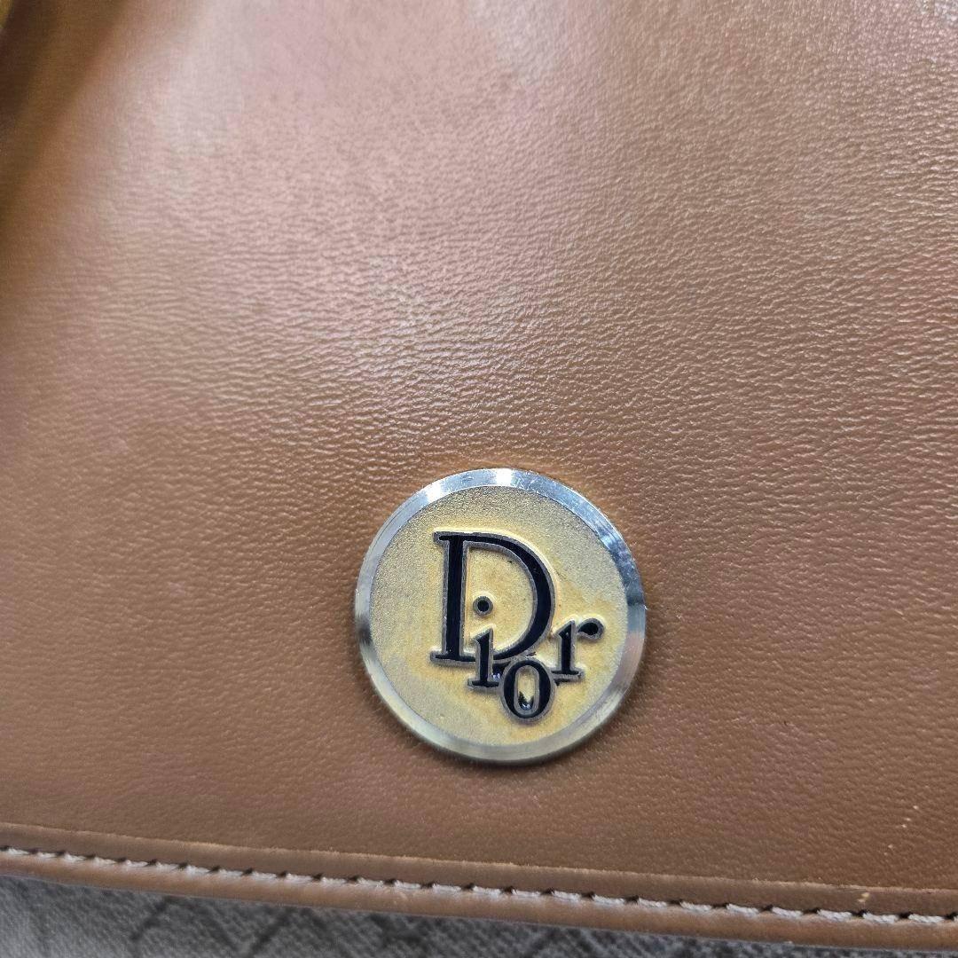 極美品 Christian Dior ショルダーバッグ ハニカムトロッター