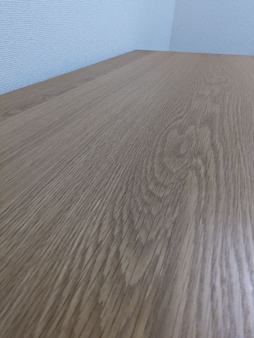 無印良品　ダイニングテーブル　板と脚でできた木製テーブル　120×60