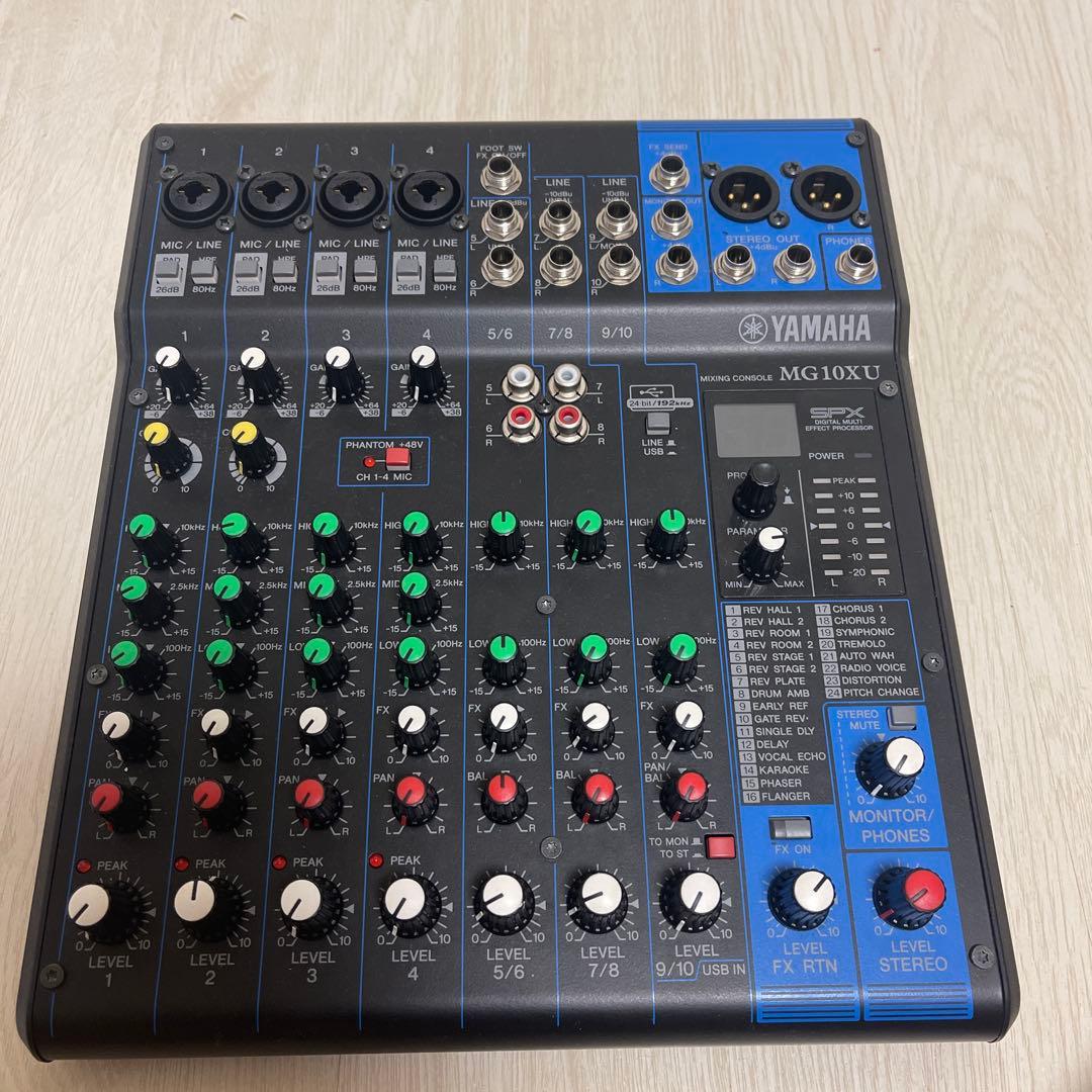 YAMAHA mg10XU アナログミキサー動作確認済み