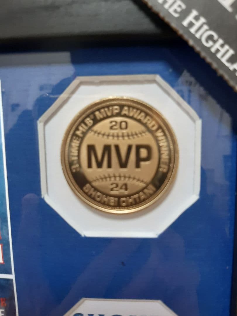 【良番】大谷翔平 2024 NL MVP 受賞記念 ダブルフォトミント