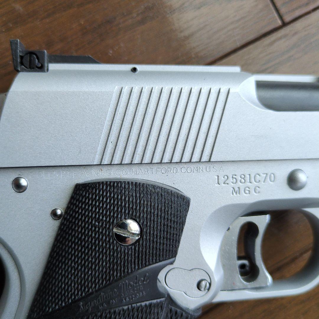 MGC製 コルトガバメント　M1911　ゴールドカップシルバー