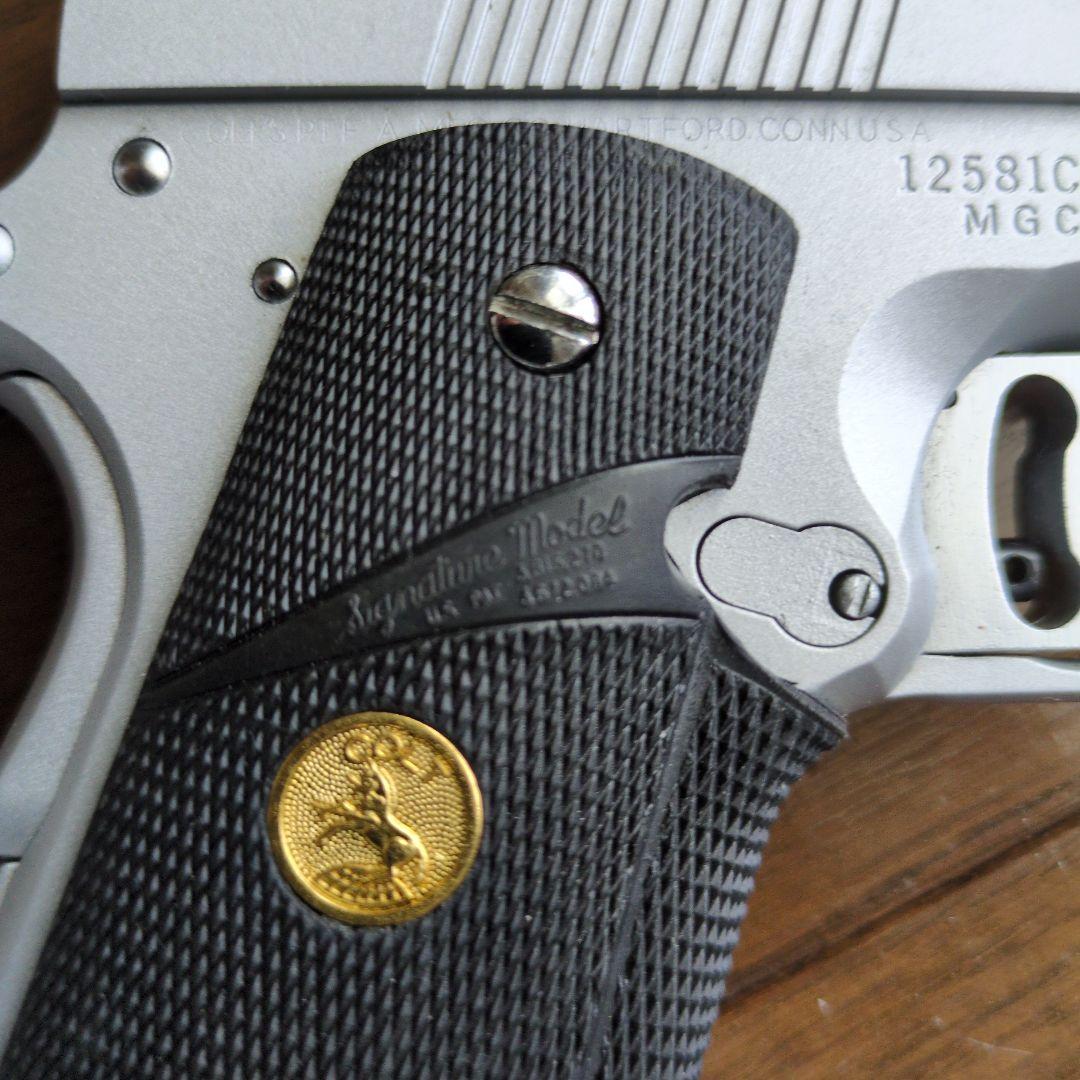 MGC製 コルトガバメント　M1911　ゴールドカップシルバー