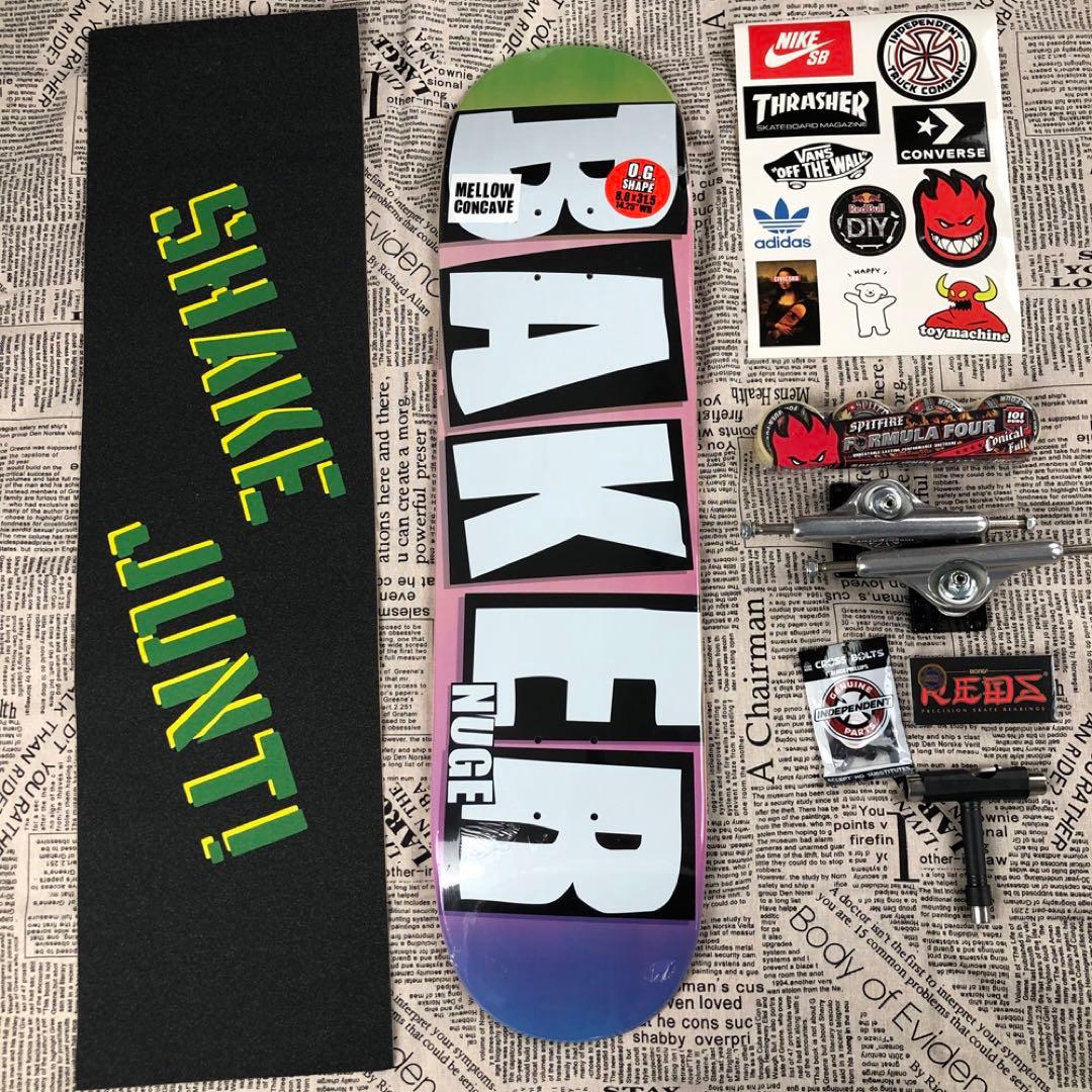 スケボー デッキデッキ セット 8.0 BAKER