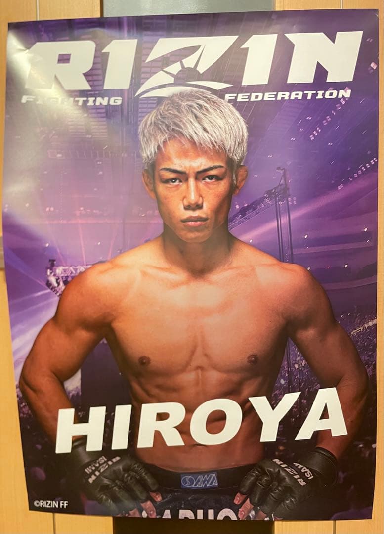 RIZIN FF オリジナルA1ポスター アクリルスタンド 7選手 計8点