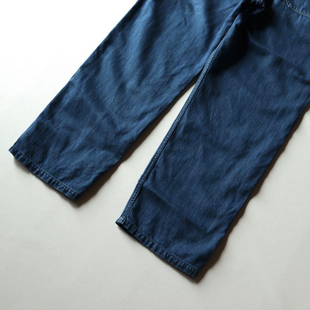 専用商品5181【美品】45R 小麦デニムの908ベイカーパンツ（加工） リネン
