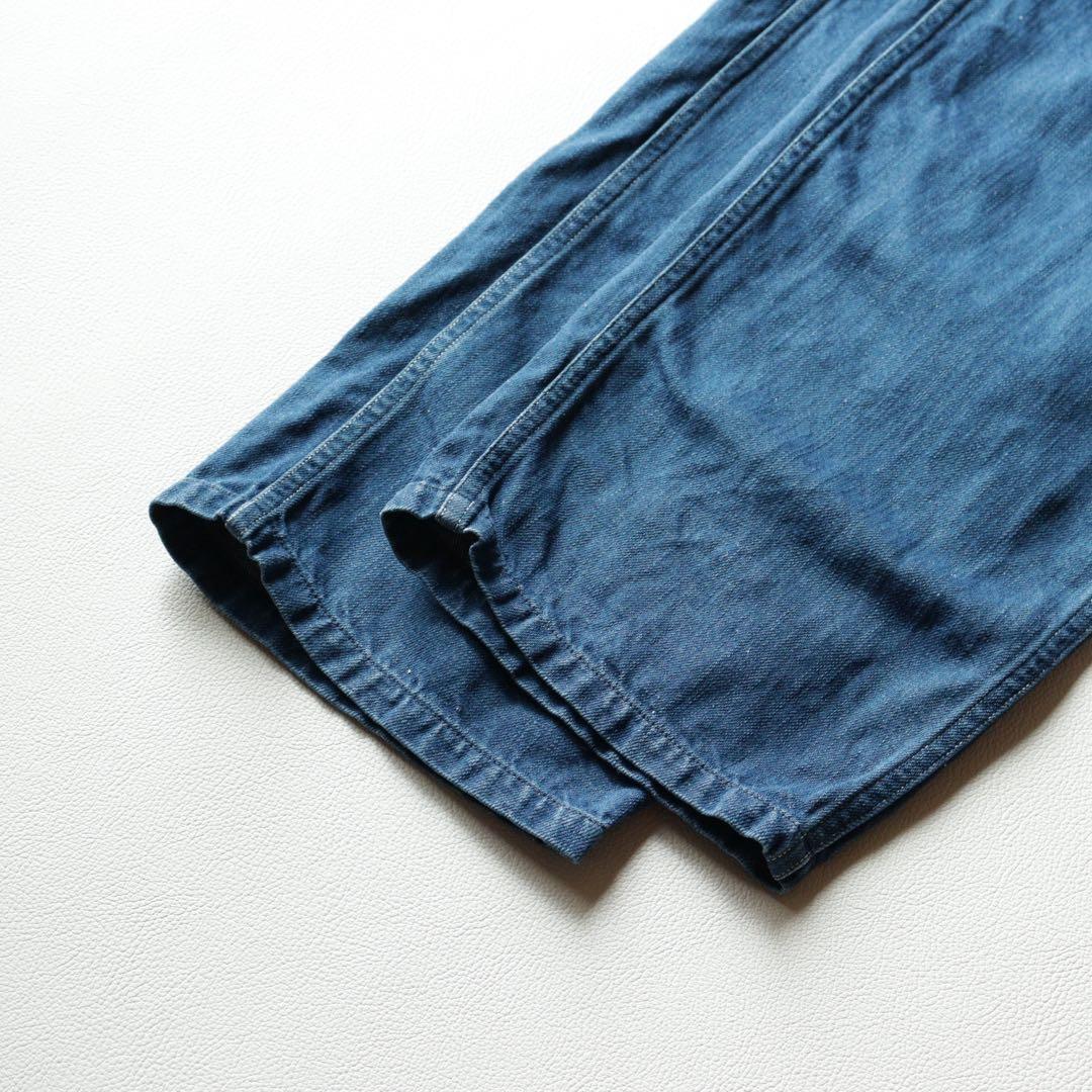 専用商品5181【美品】45R 小麦デニムの908ベイカーパンツ（加工） リネン