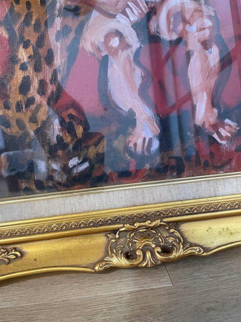 梅原龍三郎　裸婦　肉筆