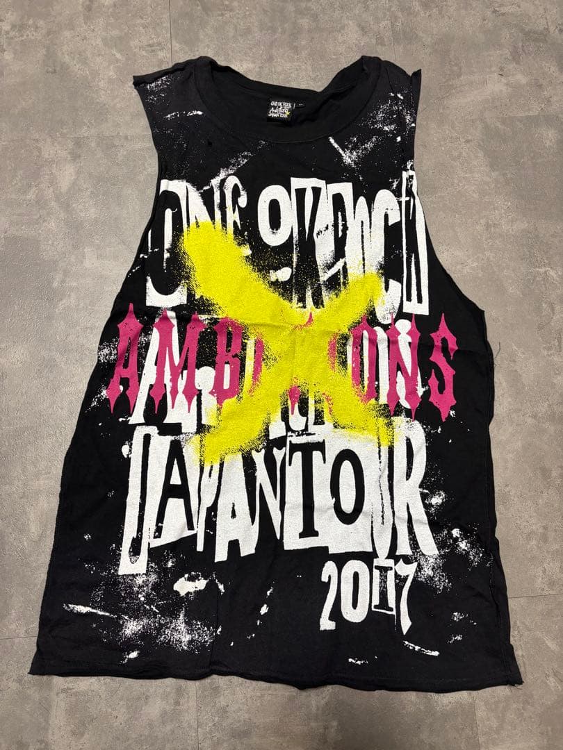 One OK Rock 2017 Ambitions タンクトップシャツ M