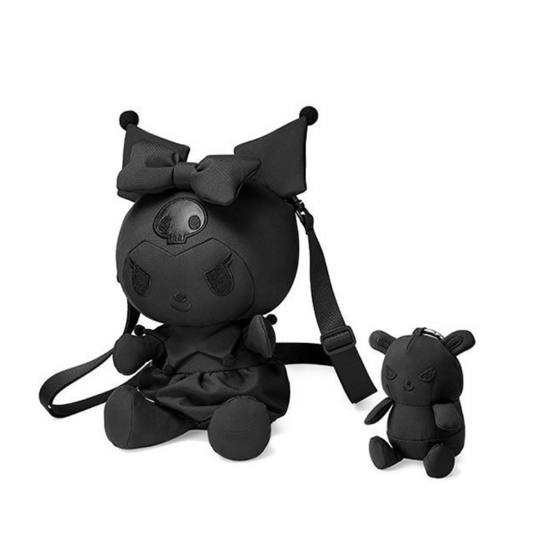 クロミ ダイカット リュック レア　20周年　ぬいぐるみ　バッグ　黒