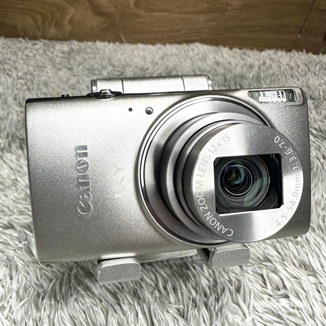 【美品】Canon IXY 650 シルバー コンパクトデジタルカメラ　充電器