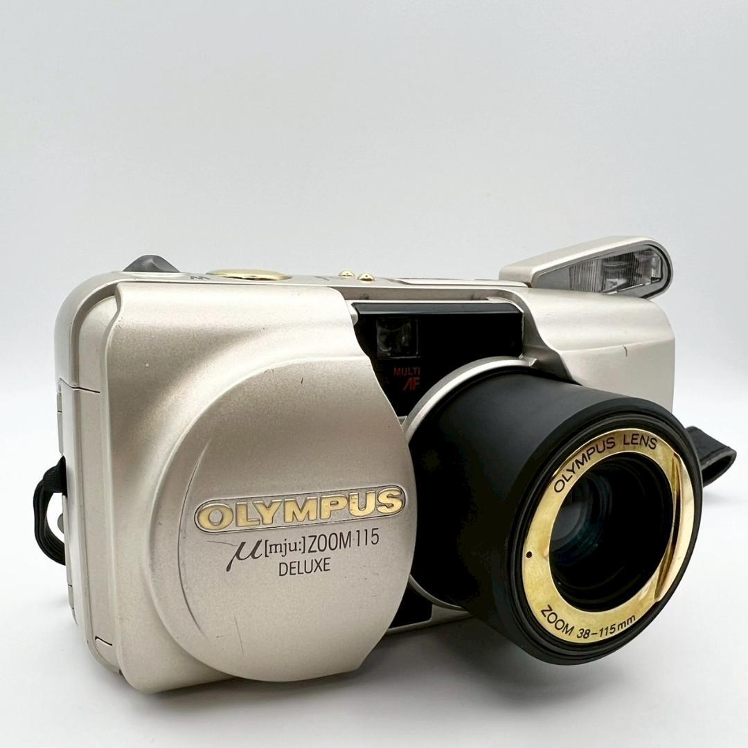 【完動 美品】OLYMPUS μ [mju:] ZOOM 115 DELUXE