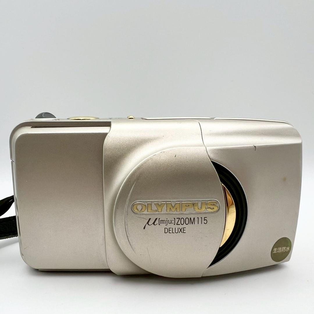 【完動 美品】OLYMPUS μ [mju:] ZOOM 115 DELUXE