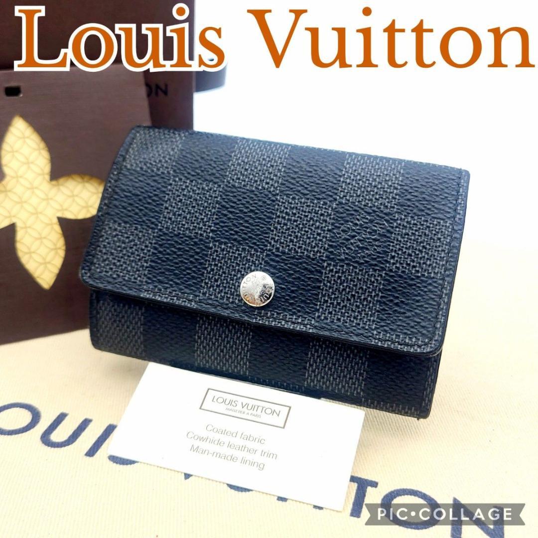 ルイヴィトン ダミエグラフィット キーケース ミュルティクレ6 鍵　N62662