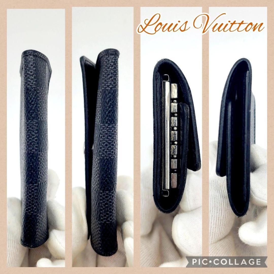 ルイヴィトン ダミエグラフィット キーケース ミュルティクレ6 鍵　N62662