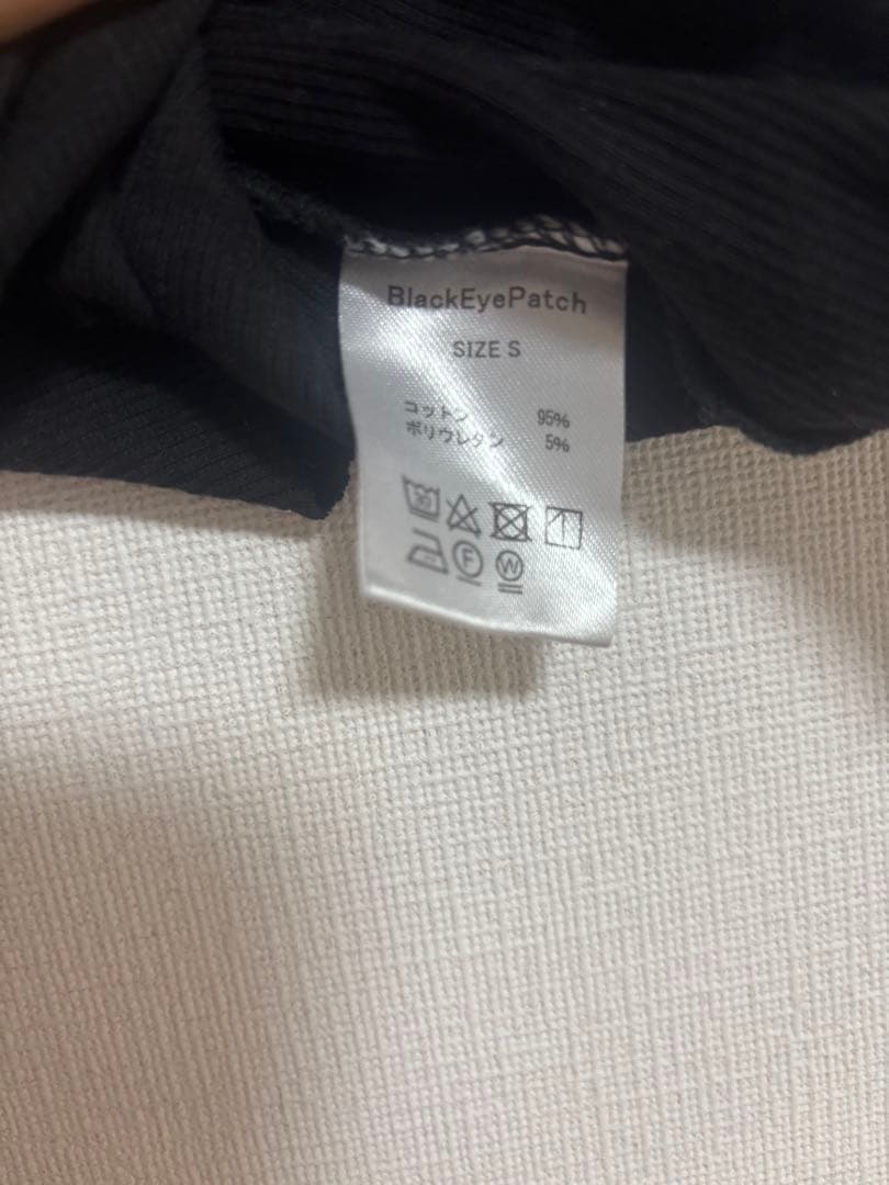 S*♡様 完売品　Black Eye Patch タンクトップ Sサイズ 黒