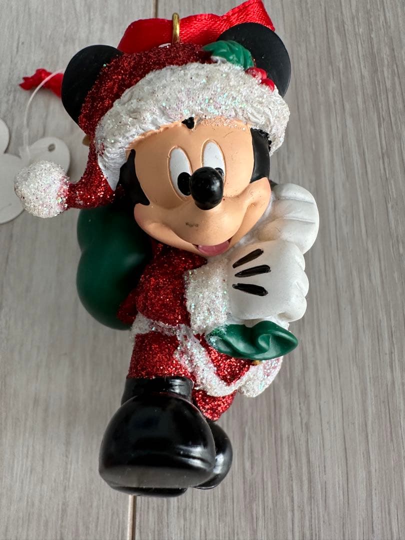 アメリカ購入ディズニー　クリスマス　オーナメント　ミッキーマウス　ダッフィー