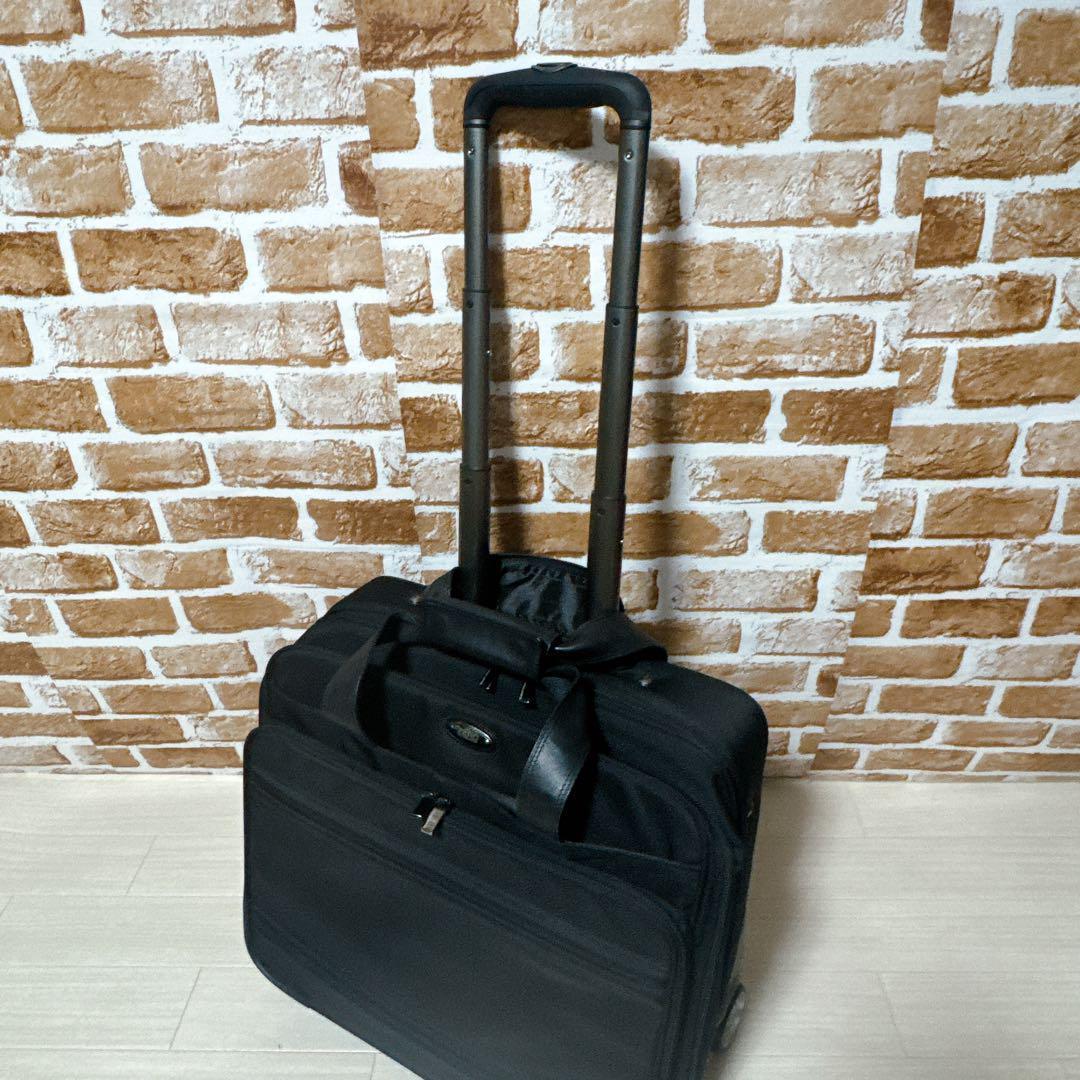 ゼロハリバートン　2way　ビジネスバッグ　キャリーバッグ　黒