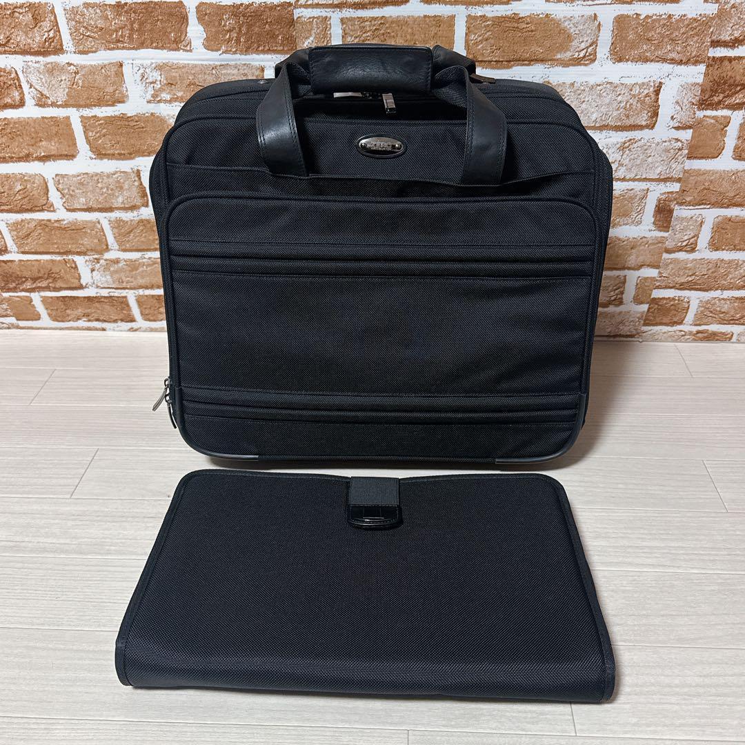 ゼロハリバートン　2way　ビジネスバッグ　キャリーバッグ　黒