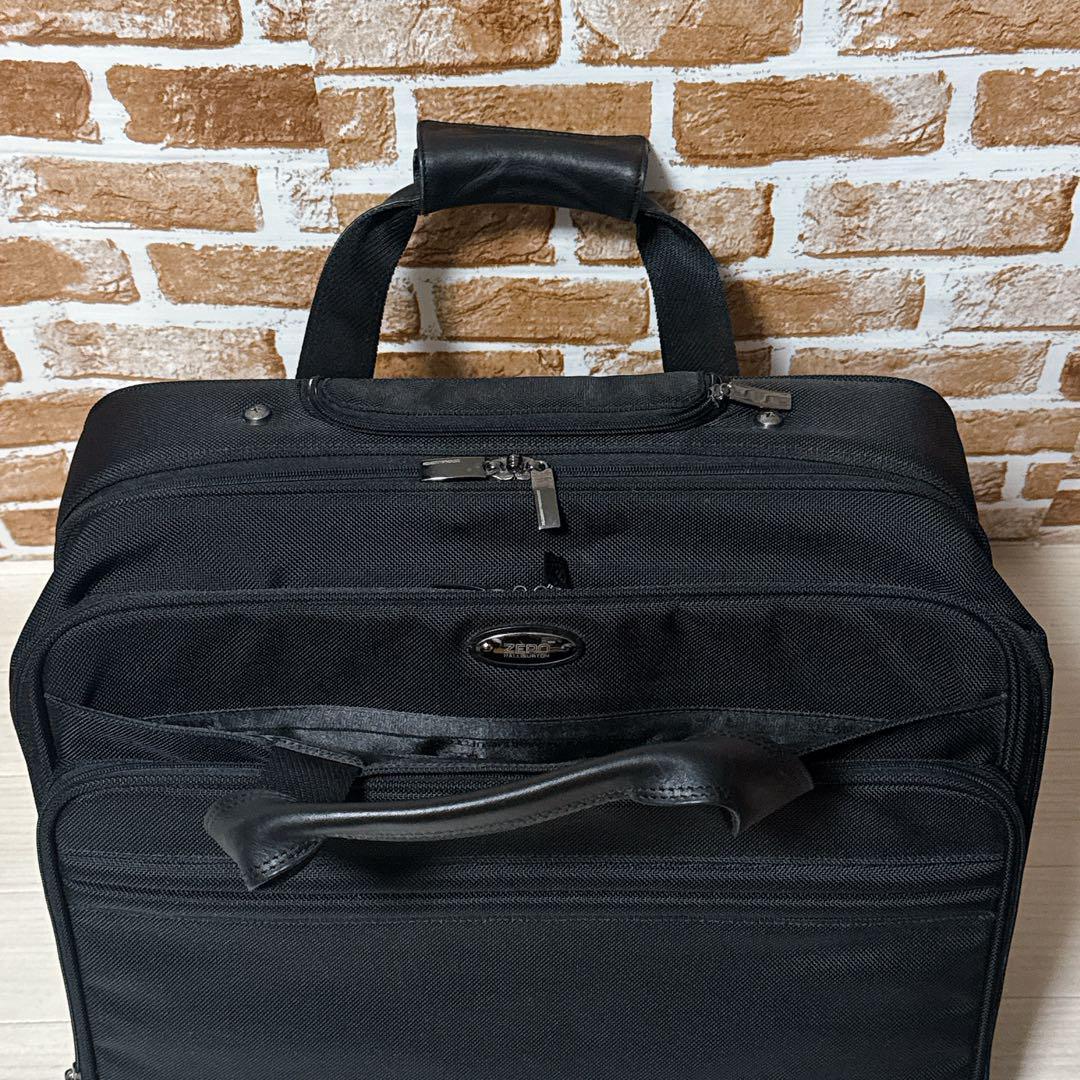 ゼロハリバートン　2way　ビジネスバッグ　キャリーバッグ　黒