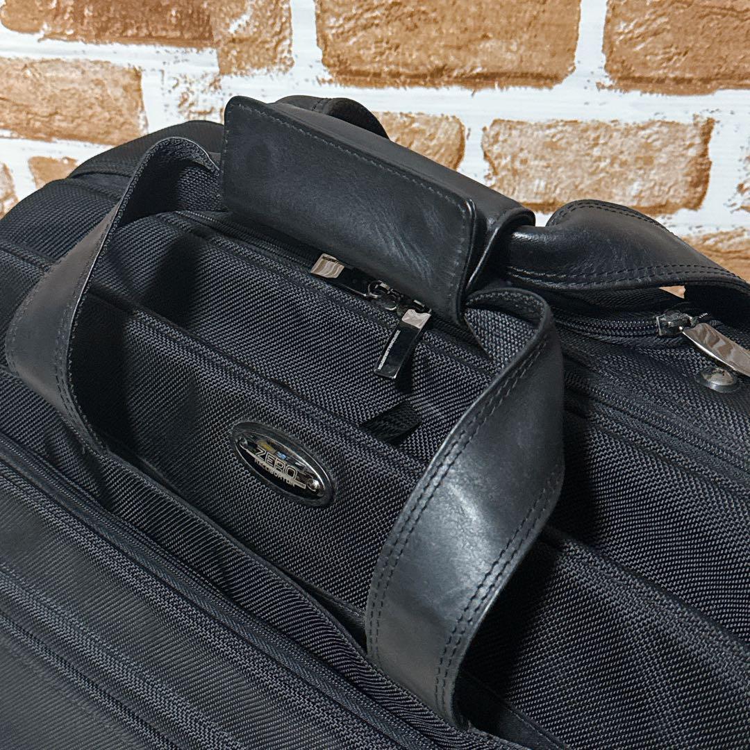 ゼロハリバートン　2way　ビジネスバッグ　キャリーバッグ　黒