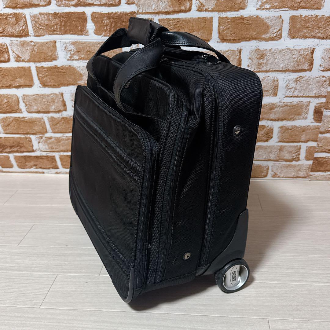 ゼロハリバートン　2way　ビジネスバッグ　キャリーバッグ　黒