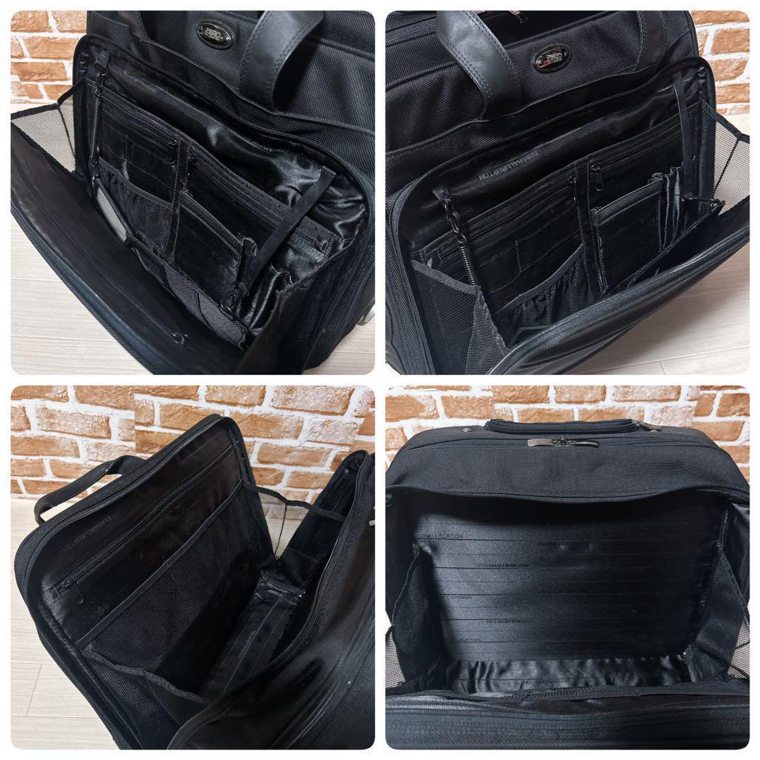 ゼロハリバートン　2way　ビジネスバッグ　キャリーバッグ　黒
