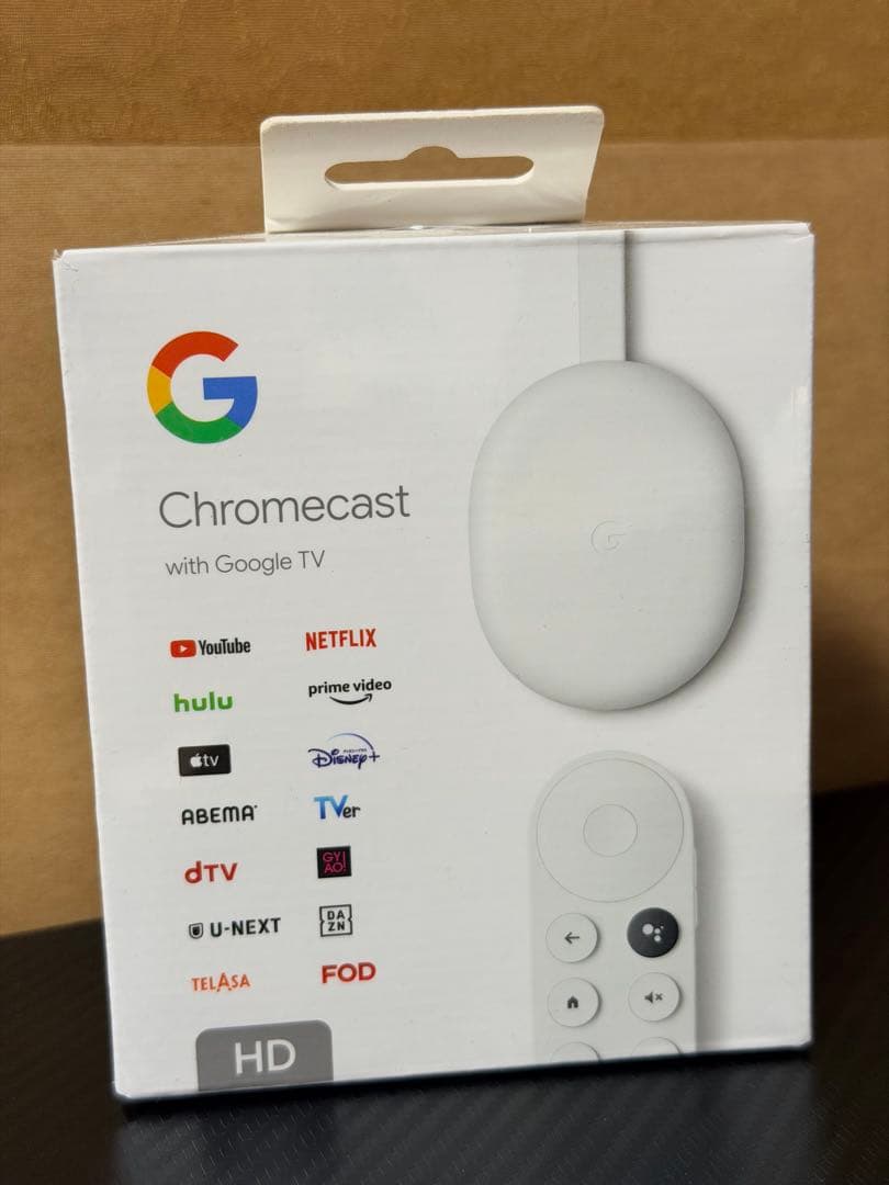 Chromecast with Google TV HD ホワイト